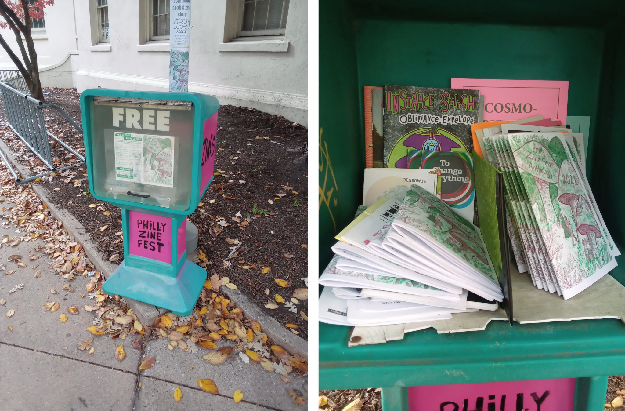 Philly Zine Fest Online November 13 + 14 2021, In Real Life 24/7